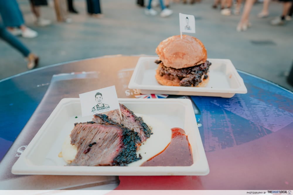 Jett Barbecue food