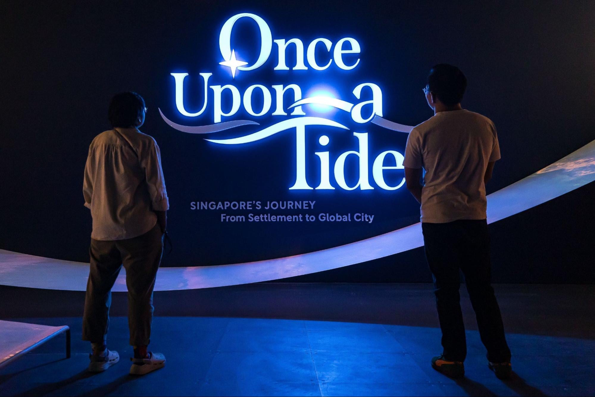 Once Upon A Tide sign