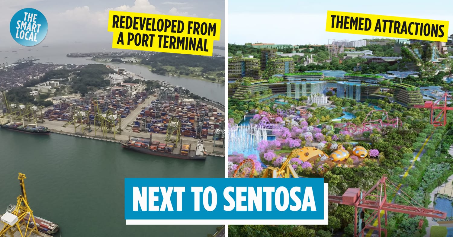 Pulau Brani Is Singapore’s Next Sentosa – Here’s What It Could Look Like