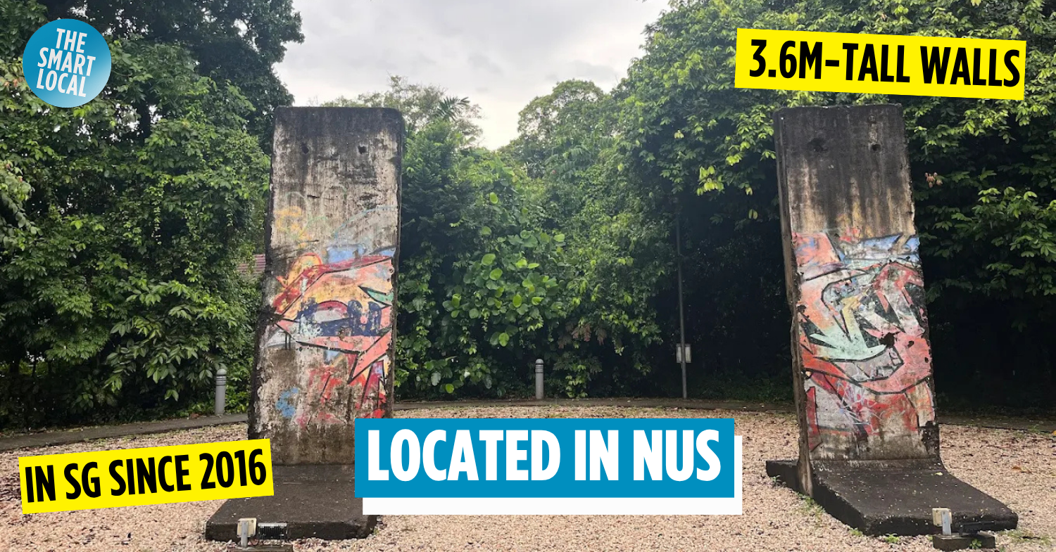 You Can See Pieces Of The Berlin Wall In Singapore, Without Hopping On A Flight To Germany