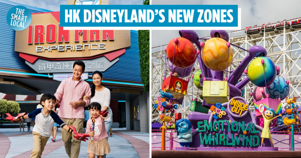 Hong Kong Disneyland new themed zones cover image