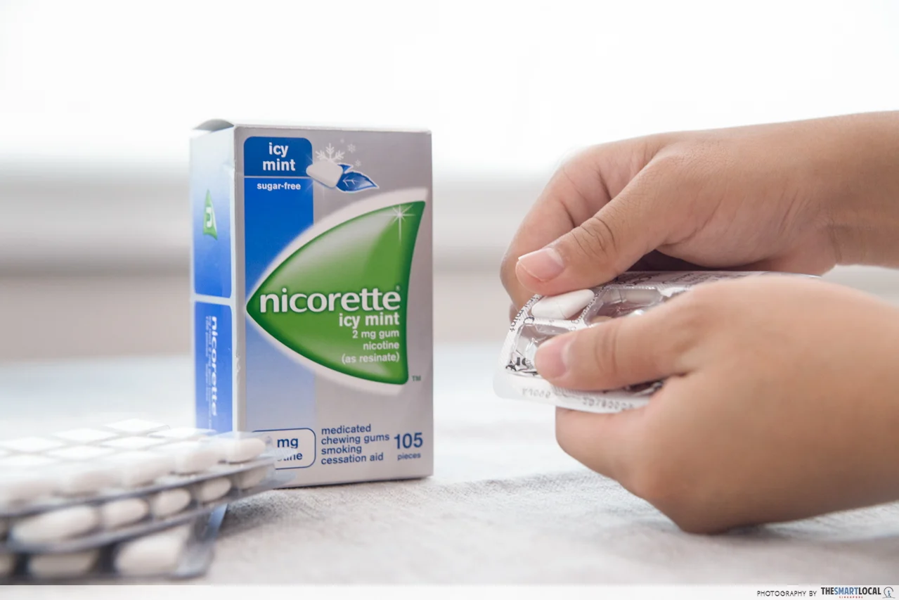 Nicotine gum