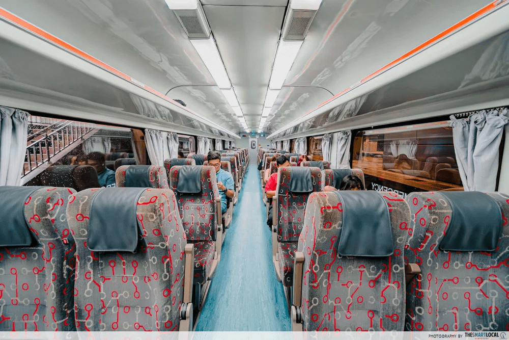 kulai itinerary - ktm interior