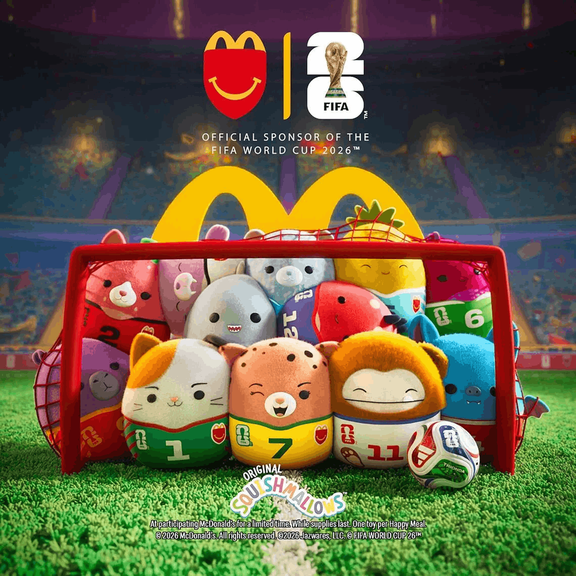 Happy Meal Squishmallows