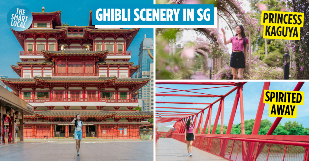 Ghibli places in Singapore cover image
