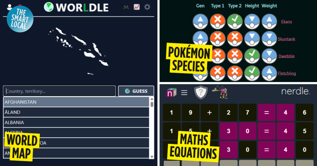 Wordle spin-off games